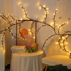 2.3m 144 LEDs Branch Rattan String Lights Wedding Home Decor Garland Lamps