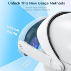 For Meta Quest 3 STARTRC GAMES Elite Headwear Adjustable Balance Gravity Headband Decompression Comfort Accessories