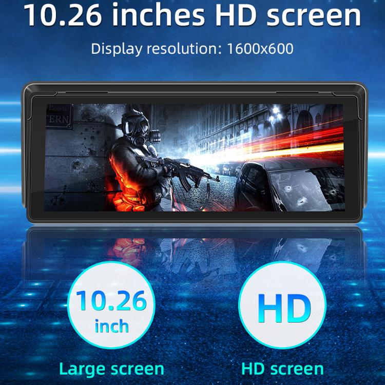 10.26 Inch Car Multimedia Display Supports Carplay/Android Auto Screen Mirroring