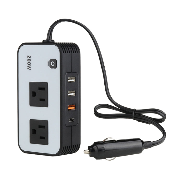 200W Car Inverter Vehicle Plug Power Converter