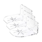 3pcs / Set Acrylic Wall Mount Bracket For Baby Monitor / Safety Camera / Speaker