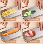 Stainless Steel Scale Cheese Slicer Kitchen Tools Bread Divider