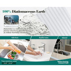 Diatomite Kitchen Drying Mat Drainage Countertop Pad Quick Dry Coaster Bathroom Hard Floor Mat