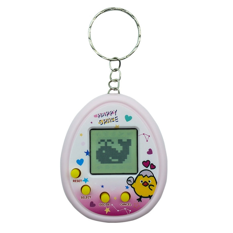 Electronic Pet Game Toy Feed Genie Nostalgic Virtual Cyber Digital Game Keychain Toy For Kids