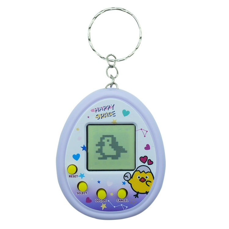 Electronic Pet Game Toy Feed Genie Nostalgic Virtual Cyber Digital Game Keychain Toy For Kids