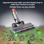 Vacuum Cleaner Lightweight Direct Drive Floor Brush Head with Dust Led Lights