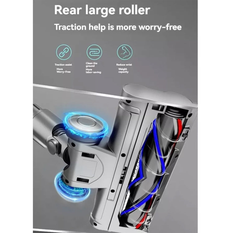 Vacuum Cleaner Lightweight Direct Drive Floor Brush Head with Dust Led Lights