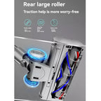 Vacuum Cleaner Lightweight Direct Drive Floor Brush Head with Dust Led Lights