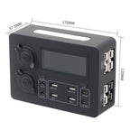 12V Car Mini Power Box Multi-Function USB Charger