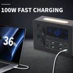 12V Car Mini Power Box Multi-Function USB Charger