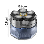 Magnetic Intelligent Six-Blade Washable Electric Shaver
