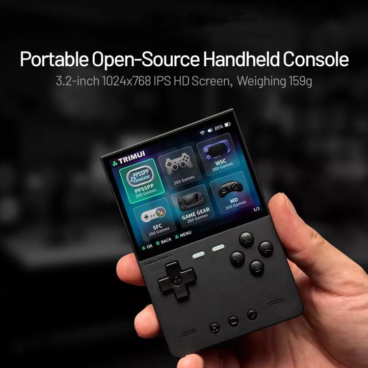 TRIMUI BRICK Open Source Pocket Console Portable Wireless Bluetooth HD Retro Arcade