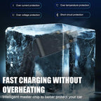 Dual Retractable Cable Car Charger Automobile Bluetooth MP3 Player