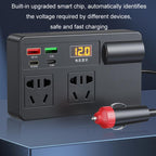 12V24V To 220V Car Multi-Function Inverter Socket Fast Charger
