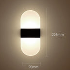 Magnetic Acrylic Smart Induction Night Light Rechargeable Wall Lamp Bedroom Bedside Lamp