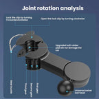 Car Brushless Motor Rear Headrest USB Double Head Fan