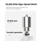 Wireless Hair Dryer With 30,000 RPM High-Speed Motor, 100-Level Adjustable Cool/Warm Air, 15600mAh Long-Lasting Battery