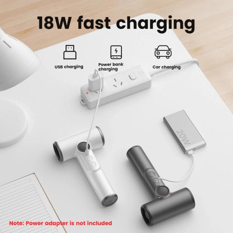 Wireless Hair Dryer With 30,000 RPM High-Speed Motor, 100-Level Adjustable Cool/Warm Air, 15600mAh Long-Lasting Battery