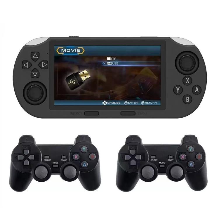 4.5-inch IPS Screen 64G Handheld Game Console Built-in 20000 Games