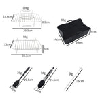 Air Fryer Accessories Set Airfryer Mold Liner Reusable Oven Grill Baking Rack