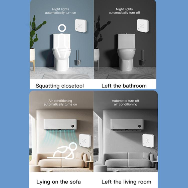 Human Presence Sensor Millimeter Wave Radar Detection Built-in Illuminance Sensor