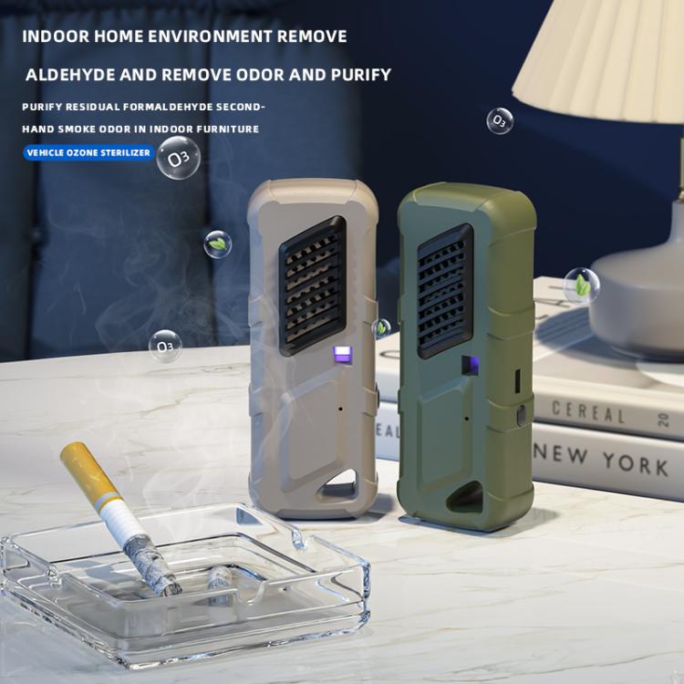 Car Air UVC Deodorizer USB Charging Ozone Purifier