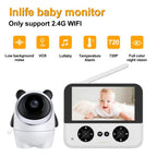 4.3 Inch IPS HD Display 720P Baby Monitor