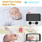 4.3 Inch IPS HD Display 720P Baby Monitor