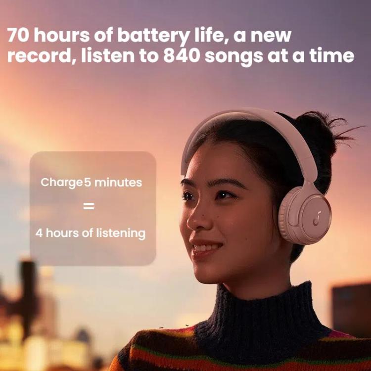 Soundcore H30i A3012 Headband Wireless Bluetooth Headset