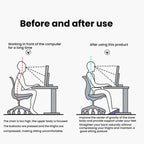 Adjustable Under Desk Foot Rest  for Office Ergonomics, Anti-Cross Leg Design Foot Stool