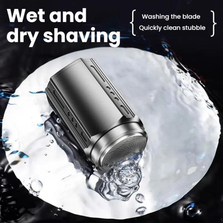 Portable Electric Shaver for Men with LCD Display – Travel-Friendly Mini Shaver, USB Type-C Fast Charging, Waterproof & Washable Design