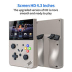 R43 Pro Handheld Game Console 4K HD 4.3-Inch Screen Home Portable Video Game Player