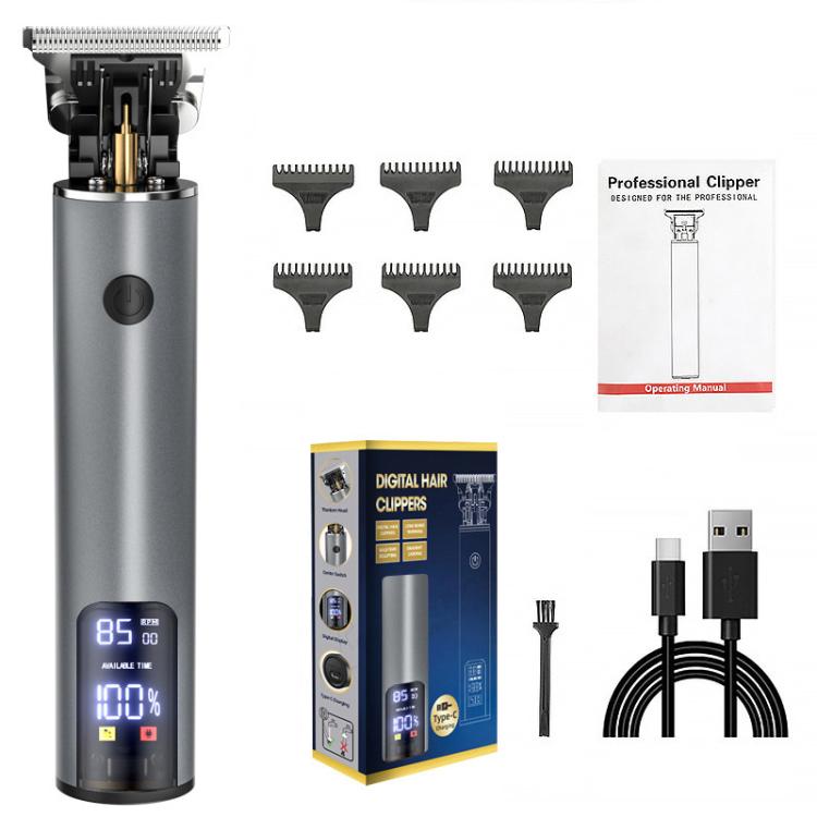 Rechargeable Haircut Kit Hair Clippers For Men - Zero Blade Trimmer For Vintage Oil Head & Bald Head Styles