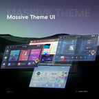 9 Inch Android 4+64G Dual-Butt Large Screen Car Carplay Built-In DAB Car Central Control Integrated Navigation System