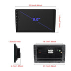 9 Inch Android 4+64G Dual-Butt Large Screen Car Carplay Built-In DAB Car Central Control Integrated Navigation System