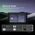 9 Inch Android 4+64G Dual-Butt Large Screen Car Carplay Built-In DAB Car Central Control Integrated Navigation System