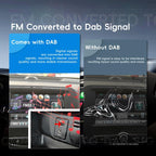 9 Inch Android 4+64G Dual-Butt Large Screen Car Carplay Built-In DAB Car Central Control Integrated Navigation System