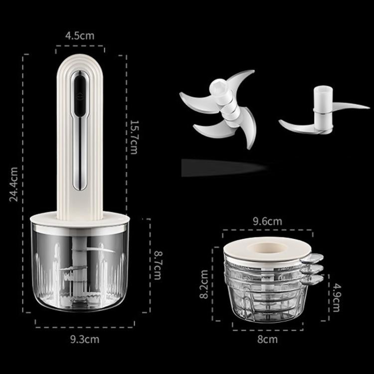 Small Baby Food Processor Kitchen Multifunction Cordless Electrical Meat Grinder