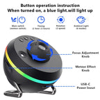 USB Plug-in Space Ball HD Galaxy Projector Lamp Dynamic Meteor Starry Sky Atmosphere Light