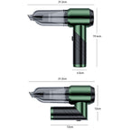 SUITU ST-6670 Handheld Small Brushless Suction Power Foldable Cordless Car Vacuum Cleaner