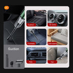 SUITU ST-6670 Handheld Small Brushless Suction Power Foldable Cordless Car Vacuum Cleaner