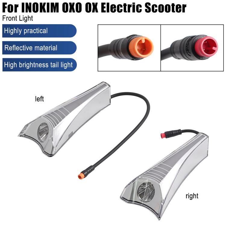 X1669 For INOKIM OXO OX Electrical Scooter Front Light High Brightness LED Decorative Light Accessories