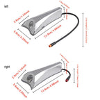 X1669 For INOKIM OXO OX Electrical Scooter Front Light High Brightness LED Decorative Light Accessories