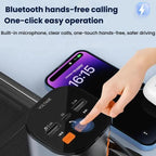 Multifunctional PD Bluetooth-Compatible USB Cigarette Lighter Car Fast Charging