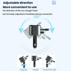 Multifunctional PD Bluetooth-Compatible USB Cigarette Lighter Car Fast Charging