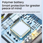 100W Metal Car Retractable Cable Cigarette Lighter Charger