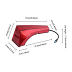 For INOKIM OXO OX Electrical Scooter LED Tail Decorative Light Safety Warning Lamp Replacement Parts