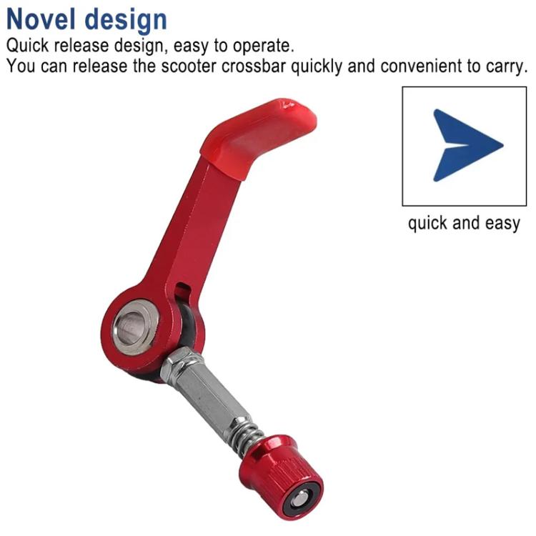 For INOKIM OXO OX Electrical Scooter Quick Release Bars Folding System Main Bar Clip Steering Rod Lock