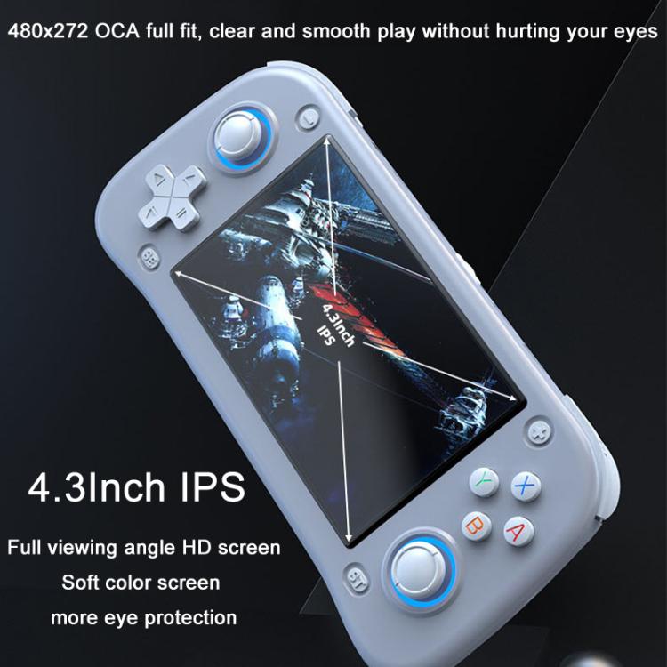 XF43 Retro Handheld Game Console Open Source 4.3 Inch Large Screen Gaming Video Players Console