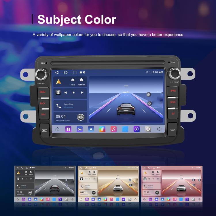 7 inch Horizontal Screen Android Navigation Car Bluetooth MP5 Player, For Renault / Captur / Symbol